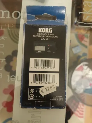 Afinador Korg CA-30 Cromático