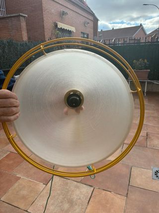 Lámpara de techo metacrilato y metal