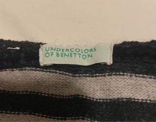 Pijama de mujer de Benetton polar fino a rayas