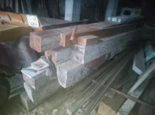 Traviesas y cargaderos de madera