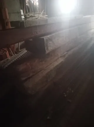 Traviesas y cargaderos de madera