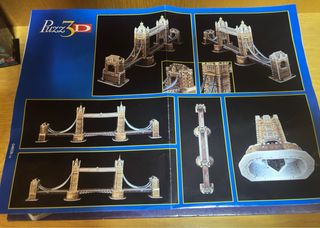 Puzzle 3D MB Tower Bridge 819 piezas