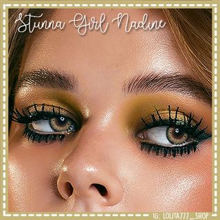 NUEVAS Lentillas Stunna Girl Nadine Castaño Claro