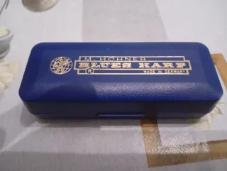 Armónica Hohner Blues Harp antigua