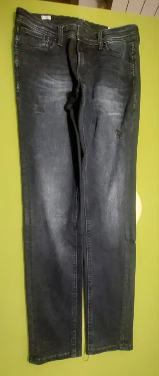 Pantalones vaqueros negros15Y