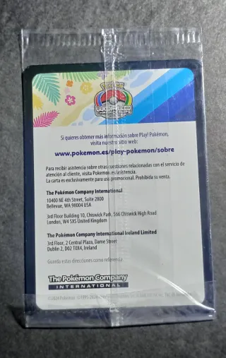 Carta Pokémon Pikachu 70 PS sellada