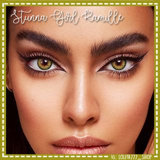 Nuevas Lentillas StunnaGirl Kamille verde/marron