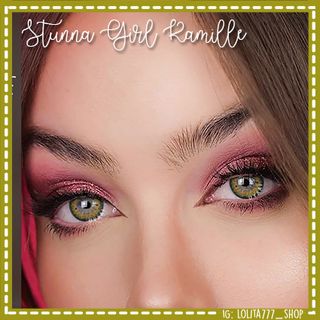 Nuevas Lentillas StunnaGirl Kamille verde/marron