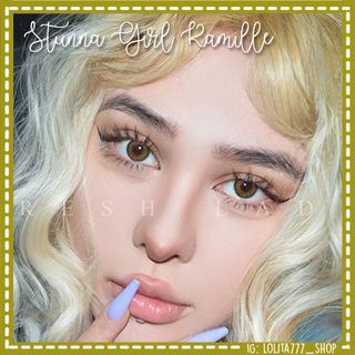 Nuevas Lentillas StunnaGirl Kamille verde/marron