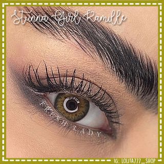 Nuevas Lentillas StunnaGirl Kamille verde/marron