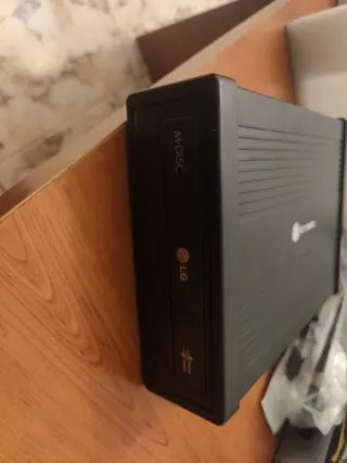 ICY BOX Externo + Grabadora LG M-DISC