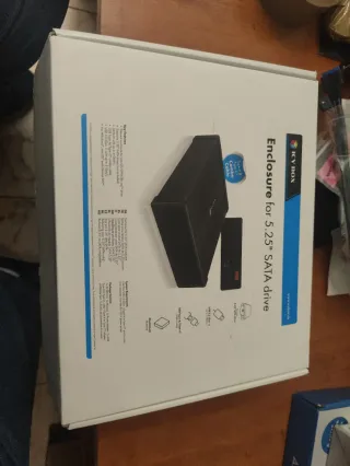 ICY BOX Externo + Grabadora LG M-DISC