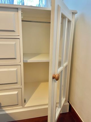 Cómoda cambiador madera maciza bebé/infantil