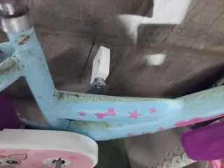 Bicicleta infantil niña rosa y azul 3 a 6 años