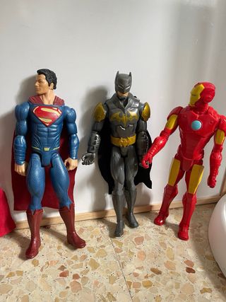 Lote figuras grandes de superhéroes Marvel y DC – 30 cm