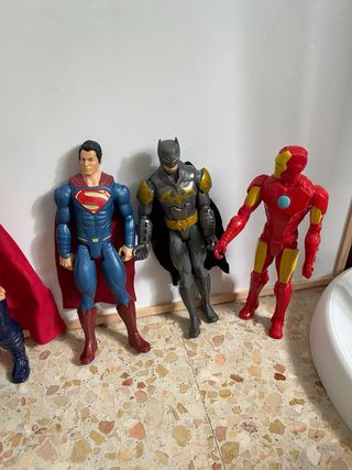 Lote figuras grandes de superhéroes Marvel y DC – 30 cm