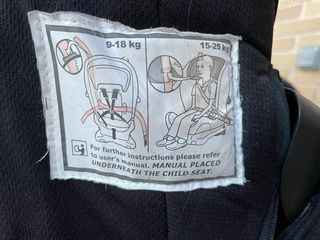 Silla Coche Axkid Duofix 9-25Kg Contramarcha Isof