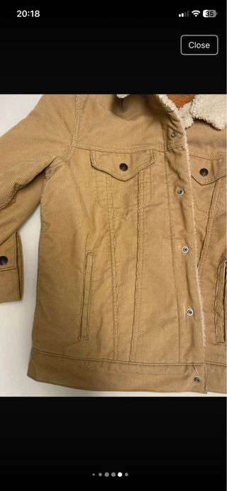 Chaqueta Levi's Trucker Talla M Beige