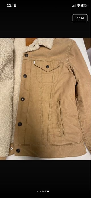 Chaqueta Levi's Trucker Talla M Beige