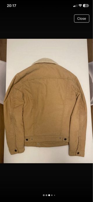 Chaqueta Levi's Trucker Talla M Beige