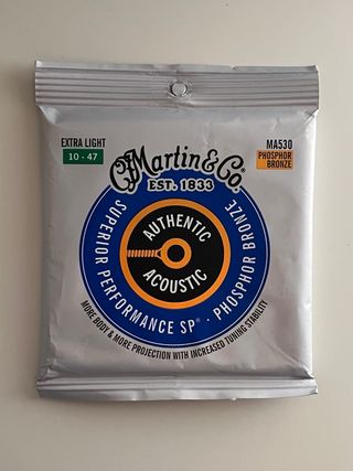Cuerdas Martin MA530 Extra Light Phosphor Bronze
