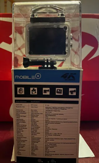 Cámara Deportiva 4K Ultra HD Waterproof