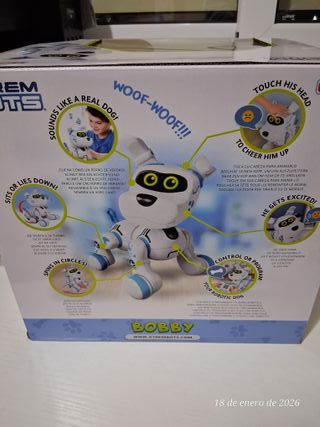 Perro Robot Interactivo Bobby +5 años