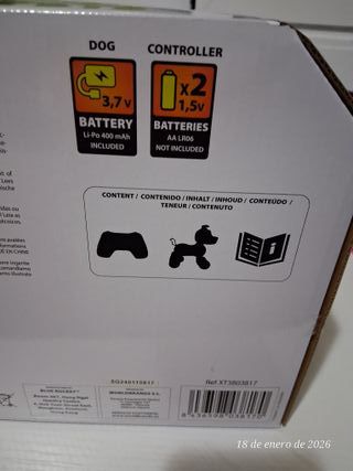 Perro Robot Interactivo Bobby +5 años