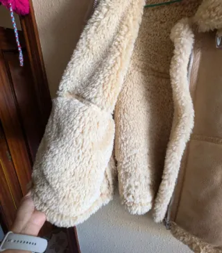 Chaqueta Pull&Bear Beige Talla L