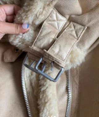 Chaqueta Pull&Bear Beige Talla L