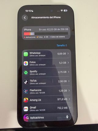iPhone 15 256GB nero