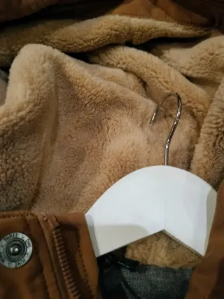 Parka hombre marrón, talla S nueva con etiquetas!