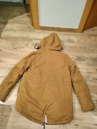 Parka hombre marrón, talla S nueva con etiquetas!