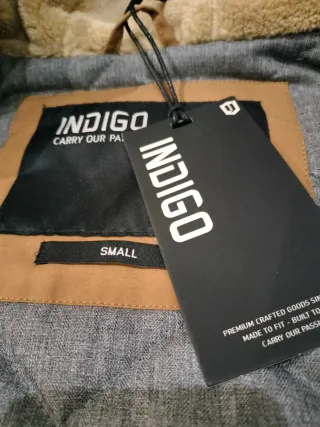 Parka hombre marrón, talla S nueva con etiquetas!