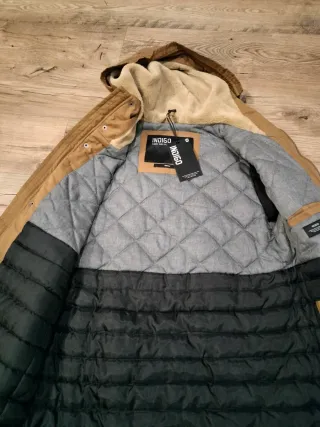 Parka hombre marrón, talla S nueva con etiquetas!