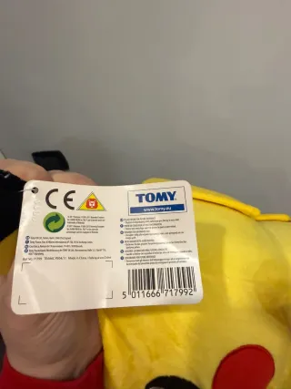 Peluche Pikachu Pokémon TOMY nuovo