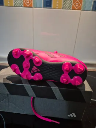 Zapatillas Fútbol Adidas FG Nuevas Rosa