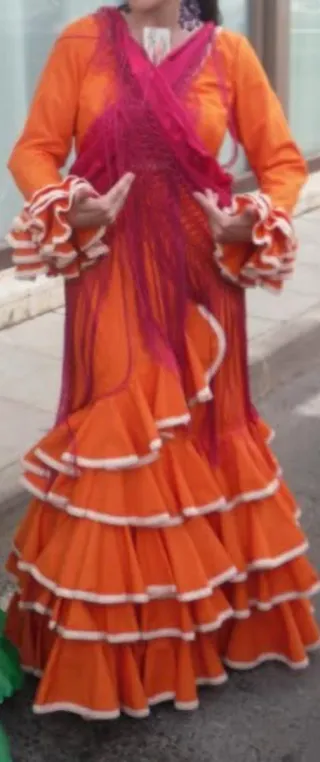 Traje de flamenca Sevillana