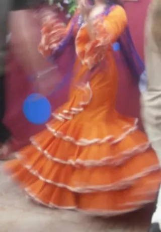 Traje de flamenca Sevillana