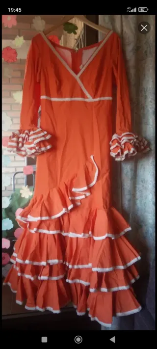 Traje de flamenca Sevillana