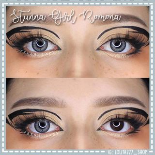 NUEVAS Lentillas Stunna Girl Romona grises