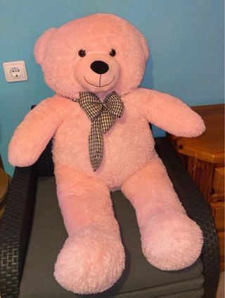 Oso de peluche gigante rosa