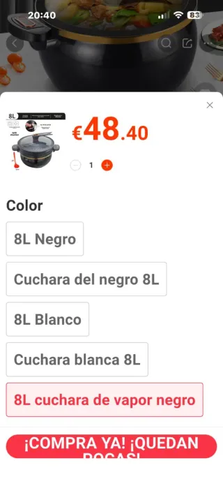 Olla express multicapa