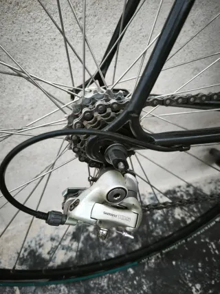 Bicicleta carretera clásica vintage