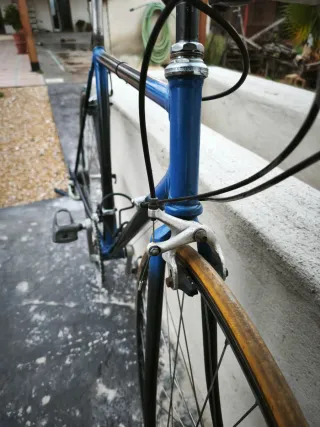 Bicicleta carretera clásica vintage