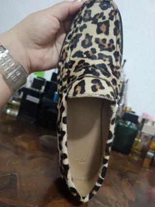 Zapatos Zara Animal Print Talla 41