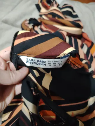 Camicia Zara fantasia geometrica