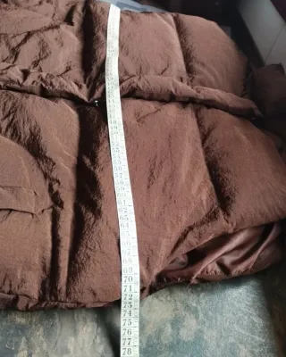 Chaleco acolchado nuevo Shein marrón XL oversize