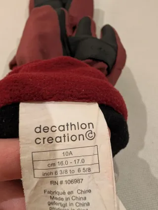 Guantes de Nieve Quechua Niños