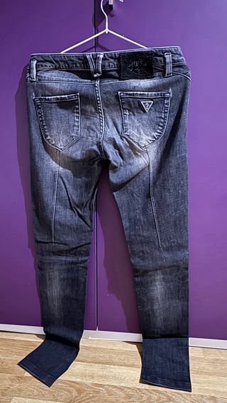 Pantalón Guess Skinny Negro Talla 36